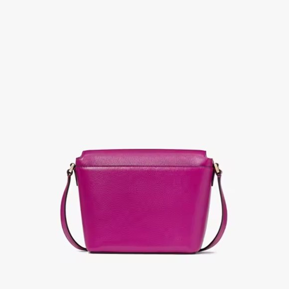 Kate Spade NY Elsie Flap Crossbody Bag Baja Rose Pink Leather - Picture 5 of 5